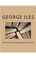 19th Century Actor Autobiographies: Large Print
