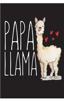 Papa Llama: Gift For Father Sketchbook and Notebook for Writing, Drawing, Doodling and Sketching 6" x 9"