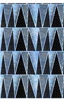 Bullet Journal Notebook Abstract Triangles Pattern 10