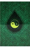 Monogram Taoism Journal: Blank Notebook Diary Memoir Log Logue(49 Monogram Chartreuse 365 Lined)