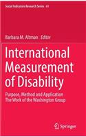 International Measurement of Disability