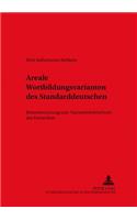 Areale Wortbildungsvarianten des Standarddeutschen