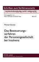 Das Besteuerungsverfahren Der Personengesellschaft Bei Insolvenz
