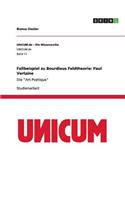 Fallbeispiel zu Bourdieus Feldtheorie