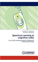 Spectrum Sensing in Cognitive Radio