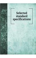 Selected Standard Specifications