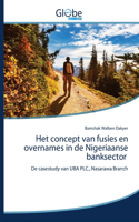 Het concept van fusies en overnames in de Nigeriaanse banksector