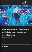 Un framework di rilevamento delle fake news basato sul deep learning