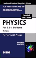 Physics For B.Sc. Students Semester I | Mechanics : For Four Year UG Program - NEP 2020 Chhattisgarh