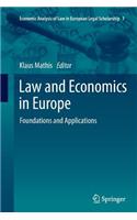 Law and Economics in Europe