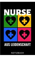 Nurse Aus Leidenschaft Notizbuch