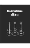 quaderno musica chitarra