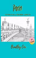 Paris - Livro para colorir adulto