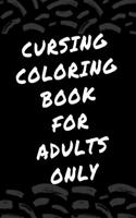cursing coloring book for adults only