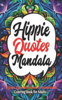 Hippie Mandalas: Coloring for Mindfulness: 8.5x11 Therapy Art - Embrace Peace & Creativity