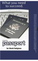 Pearson Passport -- Standalone Access Card -- For World Religions