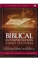 Introduction to Biblical Interpretation Video Lectures