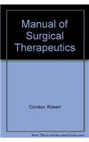Manual of Surgical Therapeutics