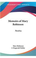 Memoirs of Mary Robinson