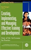 Creating Training Development