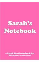 Sarah's Notebook