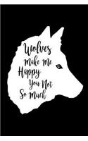 Wolves Make Me Happy You Not So Much