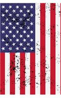 American Flag Notebook