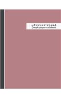 Graph paper notebook journal