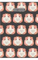 Notebook: Guinea Pig Notebook 120 Lined Pages 6 x 9