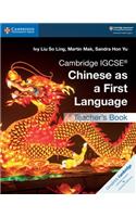 Cambridge IGCSE (R) Chinese as a First Language Teacher's Book