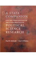 Stata Companion for the Third Edition of the Fundamentals of Political Science Research