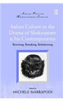 Italian Culture in the Drama of Shakespeare and His Contemporaries