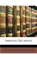 Annales Des Mines