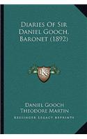 Diaries of Sir Daniel Gooch, Baronet (1892)