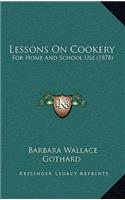 Lessons on Cookery