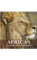 Africas Wonderful Animals 2018: Africas Beautiful Animals in the Wild(Calvendo Animals)