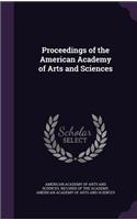 Proceedings of the American Academy of Arts and Sciences