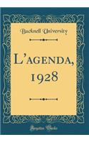 L'Agenda, 1928 (Classic Reprint)