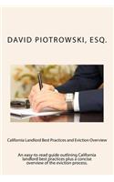California Landlord Best Practices and Eviction Overview