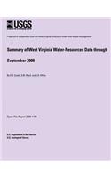 Summary of West Virginia Water-Resources Data through September 2008
