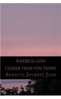Where Is God?
