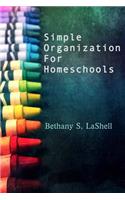 Simple Organization for Homeschools