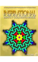 INSPIRATIONAL ADULT COLORING BOOKS - Vol.15: women coloring books for adults