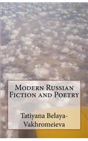 Modern Russian Fiction and Poetry
