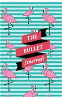 The Bullet Journal: Tropical Flamingo Dotted Journal: Paper Size (5.5x8.5 Inches) - With Bullet Journal Symbols Inside