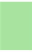 Granny Smith Apple Color Journal Simple Plain All Green: (Notebook, Diary, Blank Book)