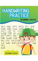 Handwriting Practice Beginning Cursive