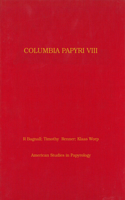 Columbia Papyri VIII