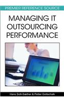 Managing IT Outsourcing Performance