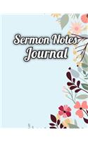 Sermon Notes Journal